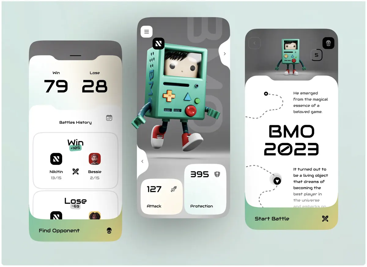 BMO game character app